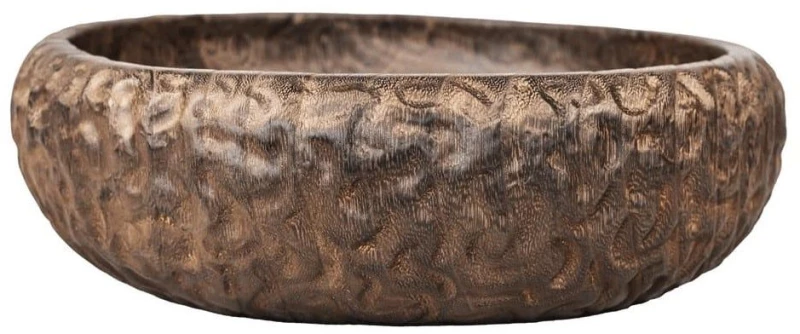 Διακοσμητικό Μπωλ Mango 00.07.75221 Φ33x9,5cm Brown Ξύλο