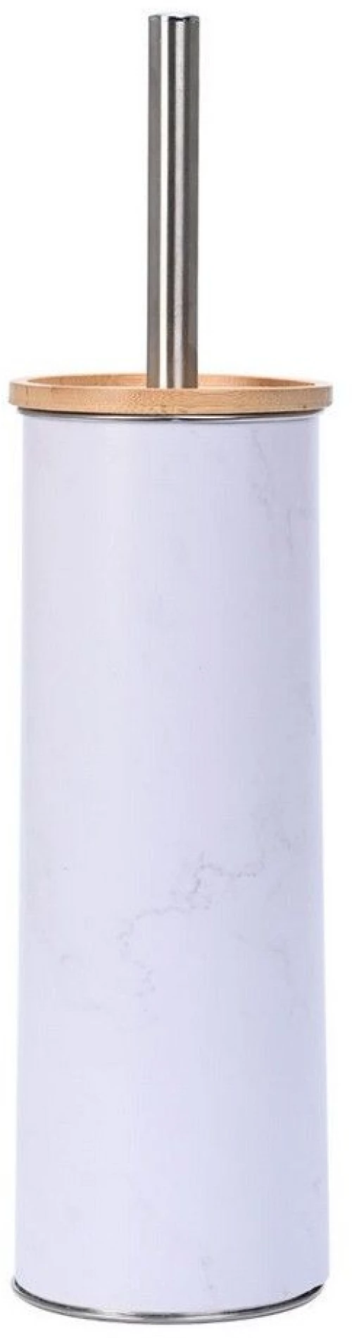 Πιγκάλ Μεταλλικό Marble 02-22037 9,5x38cm White-Natural Estia Μέταλλο