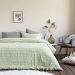 Κουβερτοπάπλωμα Weave Mint Nima Υπέρδιπλο 220x240cm Πολυέστερ