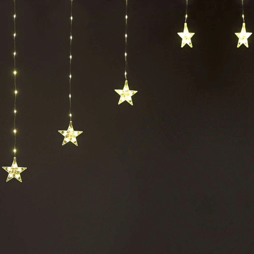 Χριστουγεννιάτικα Λαμπάκια Κουρτίνα Επεκτεινόμενη 222 Led X042221210 300x120+300cm 6W Clear Aca