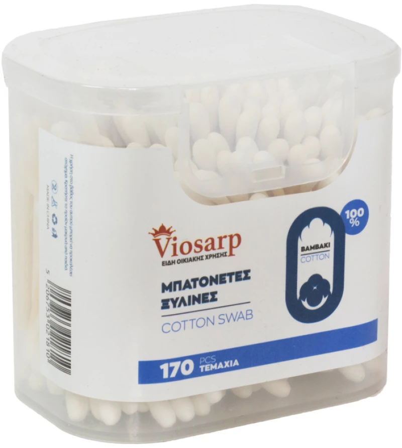 Μπατονέτες Ξύλινες 170 Τεμάχια Viosarp - 5206753021810