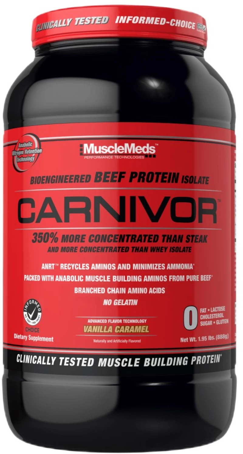 Muscle Meds Carnivor [908 Γραμμάρια] Βανίλια με καραμέλα