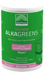 Mattisson Healthstyle Marine Collagen Alka Greens [300 Γραμμάρια]