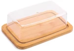 Βουτυριέρα Με Δίσκο Μπαμπού 19x12,5x6,2cm Viosarp - 5206753045908