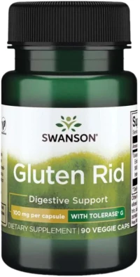 Swanson Gluten Rid with Tolerase G [90 Κάψουλες]