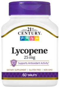 21st Century Lycopene 25 mg [60 Ταμπλέτες]