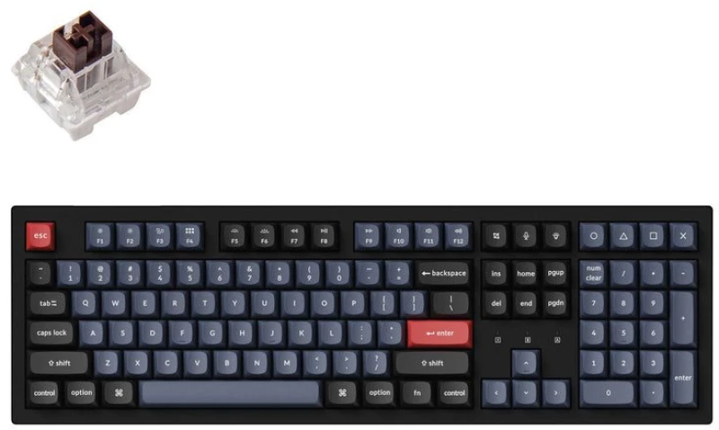 Keychron K10 Pro QMK/VIA (K10P-H3) Wireless Mechanical Keyboard-Brown Switch (Hot-Swappable) US Lay