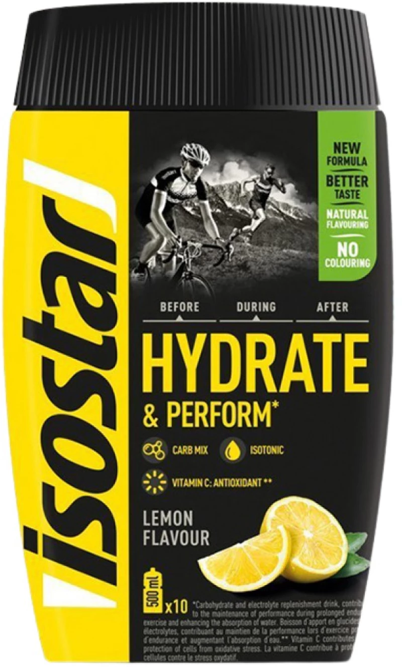 ISOSTAR Hydrate & Perform Powder [400 Γραμμάρια] Λεμόνι