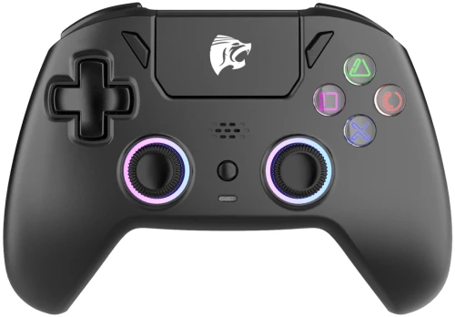 ROAR ασύρματο gamepad RR-0023, Switch/PS4/PC/iOS/Android, Bluetooth, μαύρο