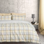 Σεντόνια σετ/3 μονά happy flannel γκρι 170x260cm Das Home 9639