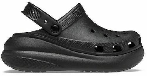 Crocs Classic Crush cloq 207521-001 ΜΑΥΡΟ