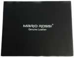 ΑΝΔΡΙΚΟ ΔΕΡΜΑΤΙΝΟ ΠΟΡΤΟΦΟΛΙ MARIO ROSSI - 808 - ΜΑΥΡΟ