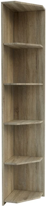 Βιβλιοθήκη Milen 33x33x185.2cm Σονόμα