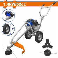 WADFOW Θαμνοκοπτικό βενζίνης εδάφους 52cc / 2.2HP (WGM3A52)