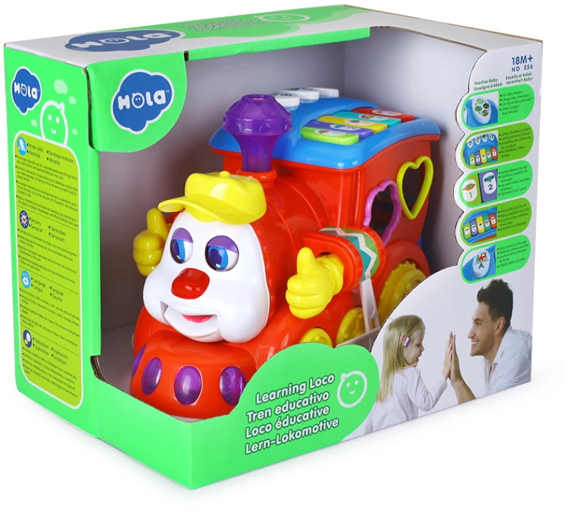 Hola Toys Τρενάκι Ταξινόμησης