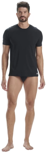 Ανδρικό T-shirt Adidas -Μαύρο - Logo - 3 pack - Regular Fit - Cotton