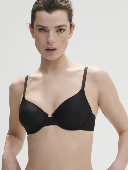 Γυναικείο σουτιέν Simone Pérèle - Μαύρο - Αόρατο - Cup C D E F - Polyamide - Regular Fit