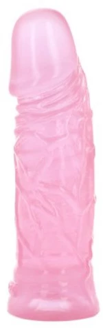 Ezio transparent pink Dildo