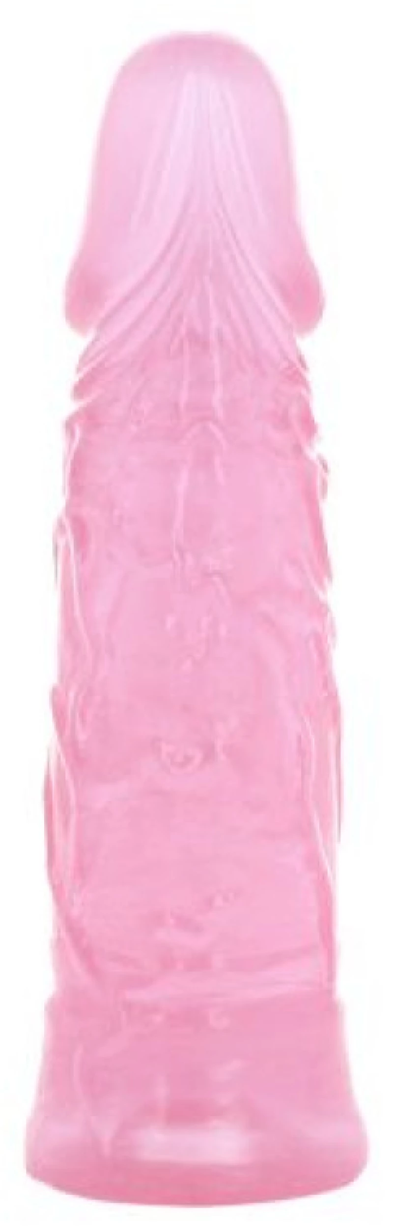 Ezio transparent pink Dildo