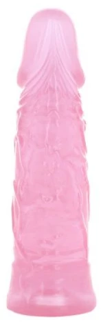 Ezio transparent pink Dildo