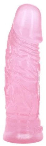 Ezio transparent pink Dildo