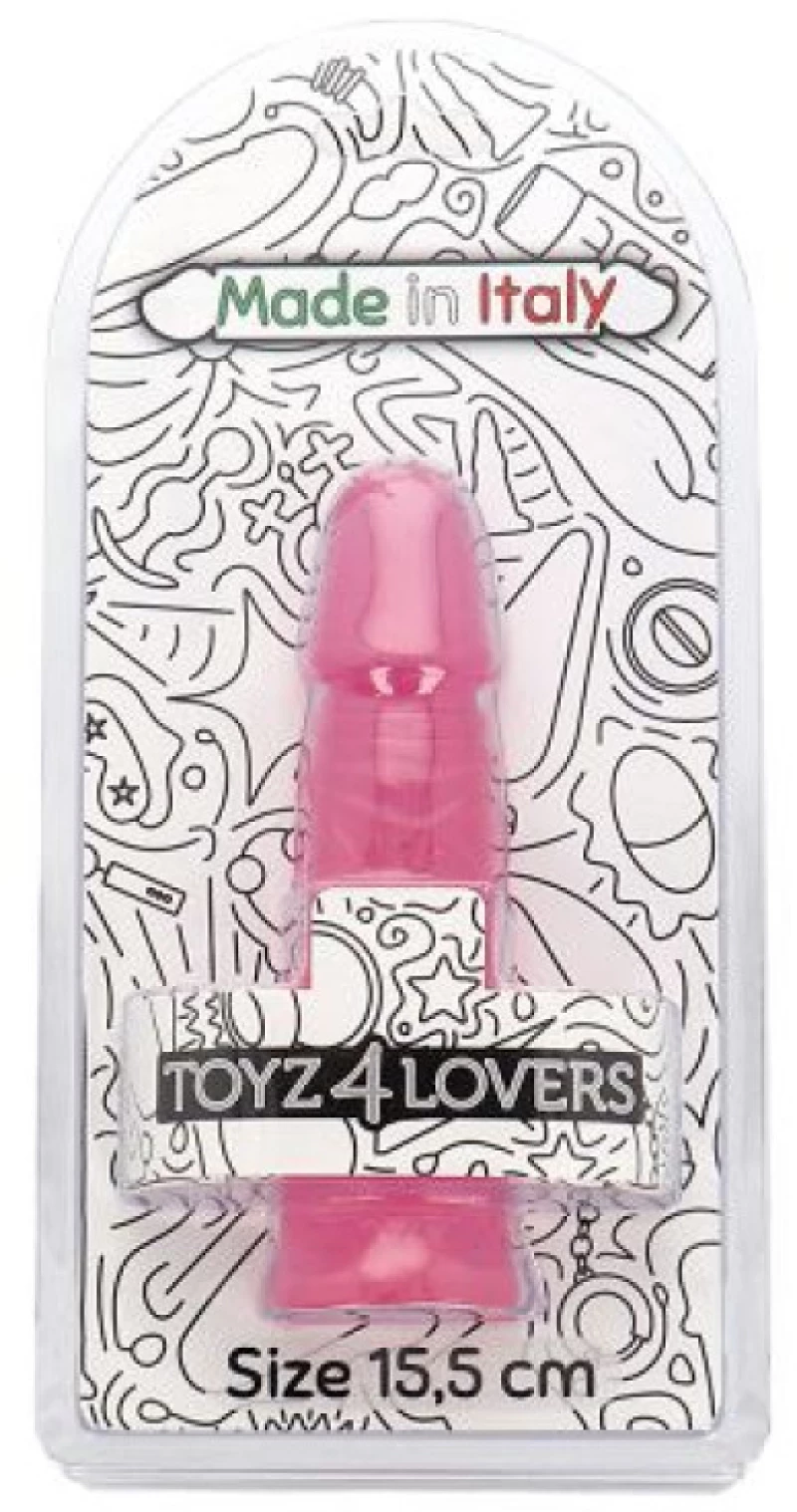 Ezio transparent pink Dildo