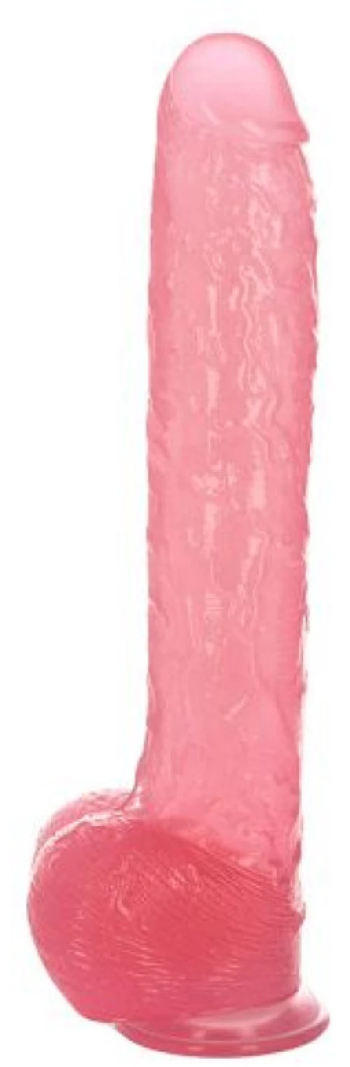 Dildo Golia Transparent pink