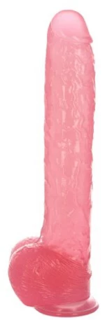 Dildo Golia Transparent pink
