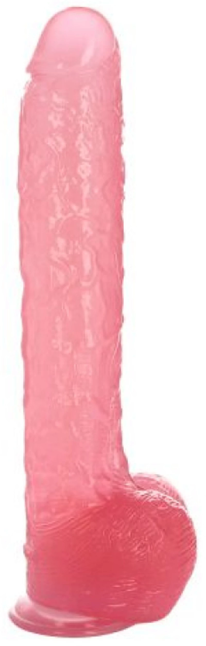 Dildo Golia Transparent pink