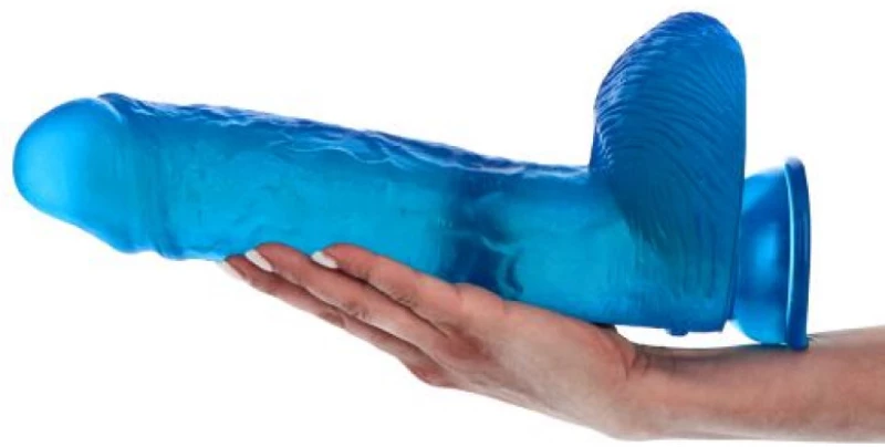 Spartaco transparent blue Dildo