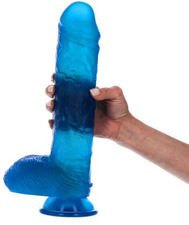 Spartaco transparent blue Dildo