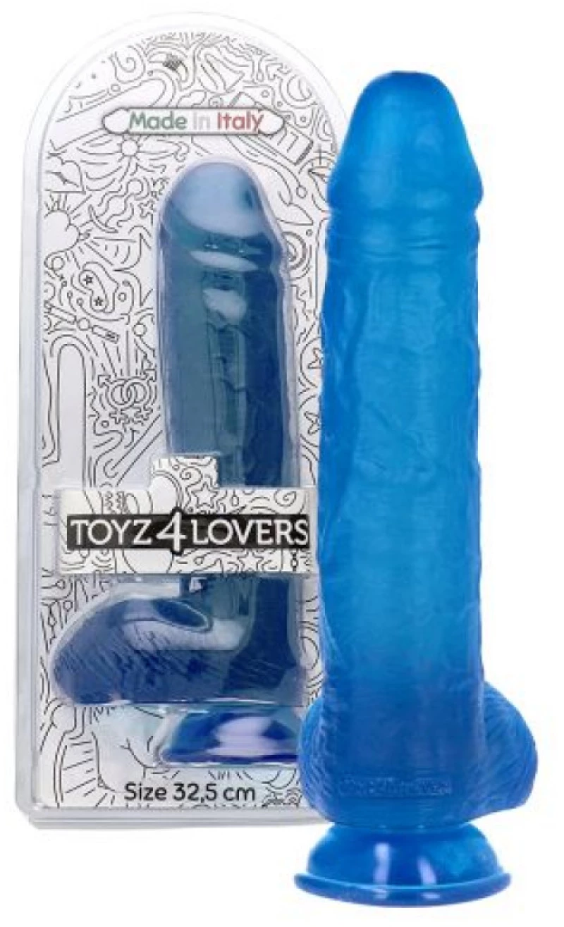 Spartaco transparent blue Dildo