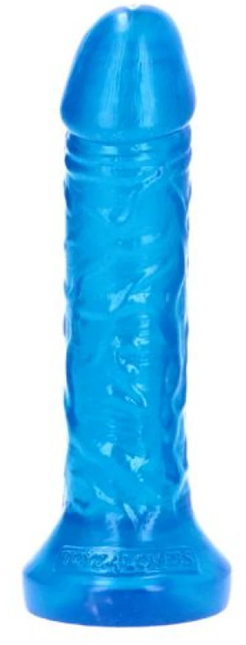 Camillo transparent blue dildo