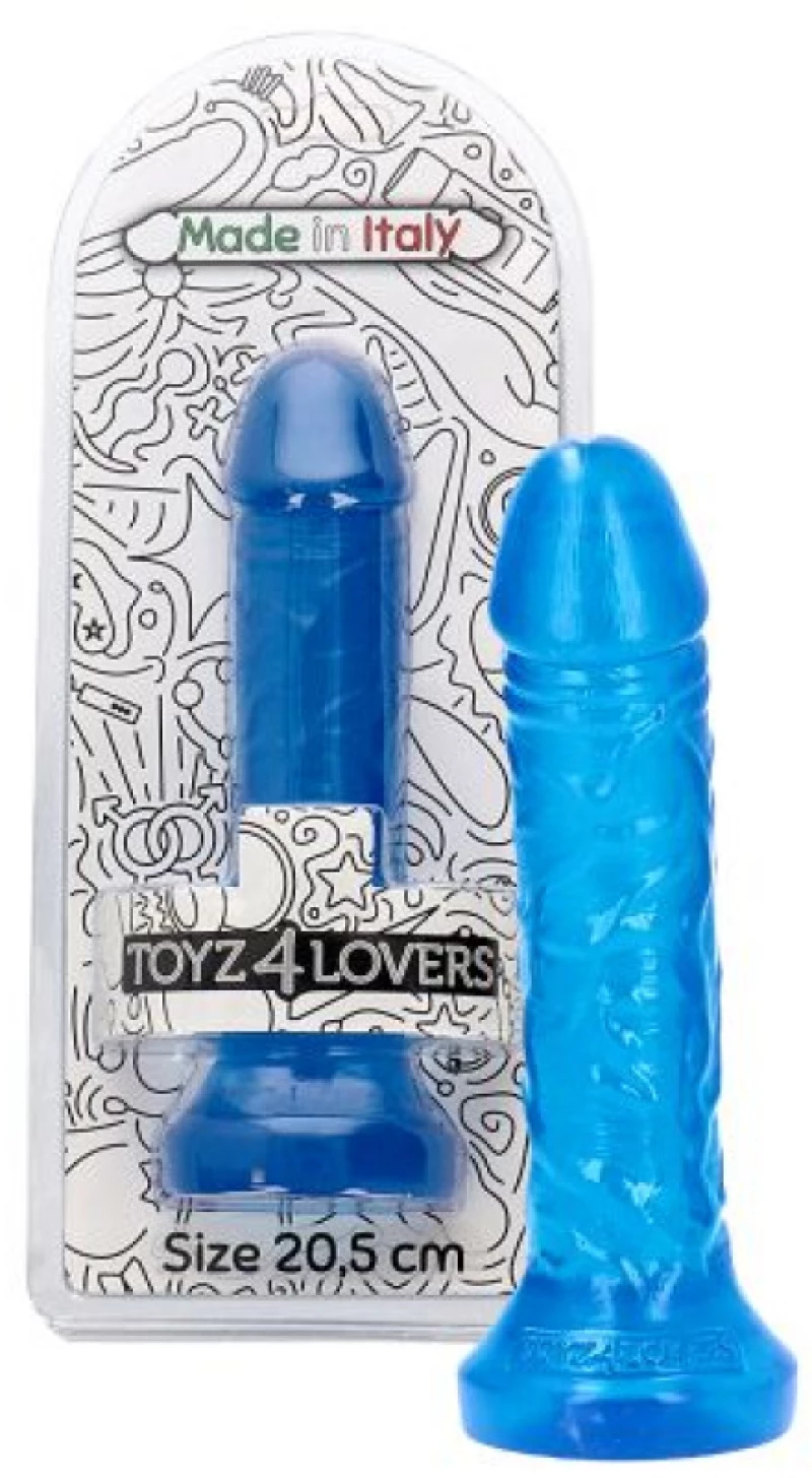 Camillo transparent blue dildo