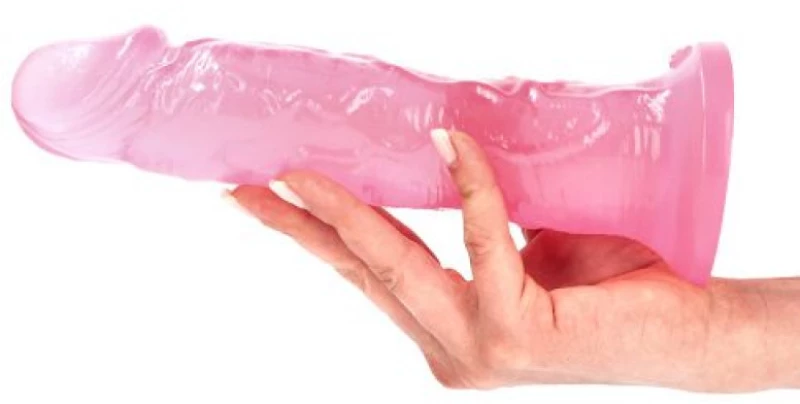 Ottavio transparent Pink Dildo