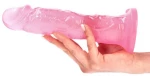 Ottavio transparent Pink Dildo