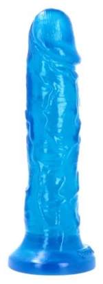 Ottavio transparent blue dildo