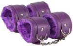 Purple Leather Bondage Adult Sexy Toys