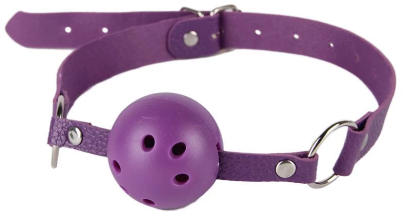 Purple Leather Bondage Adult Sexy Toys
