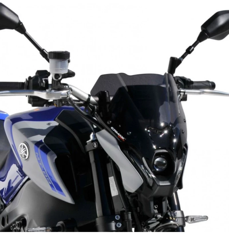 Ermax Ζελατίνα Yamaha MT-09 21-23 Sport Light Black