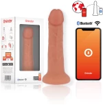 ONINDER - SMALL BOGOTÃ VIBRATOR DILDO 9 SPEEDS NATURAL 22 CM -O- 4.5 CM - FREE APP