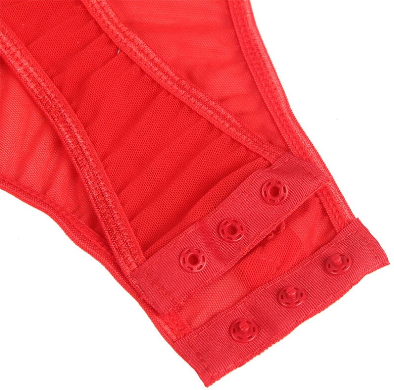 SUBBLIME - TEDDY WITH GARTER STRAP DETAIL CHEST RED