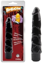 Ignite Black Vibrating Dildo