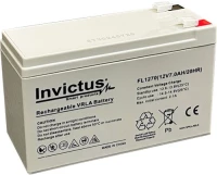 INVICTUS FL12-7 ΜΠΑΤΑΡΙΑ ΜΟΛΥΒΔΟΥ 7AH 12V INVICTUS