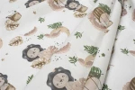 Σεντονάκι Λίκνου bebe Lion 532 80X110 Beige 100%  Cotton