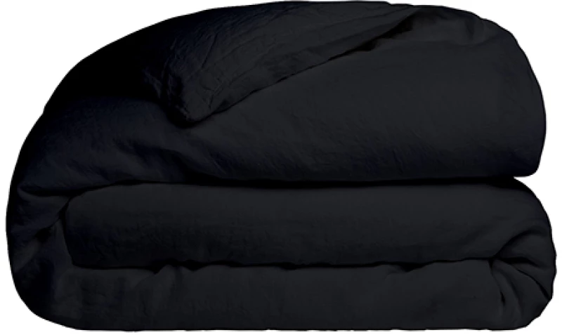 Παπλωματοθήκη Cotton Feelings 111 Black Διπλή (200x250)