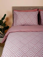 Παπλωματοθήκη Cotton Feelings 2036 Pink Υπέρδιπλη (230x250)