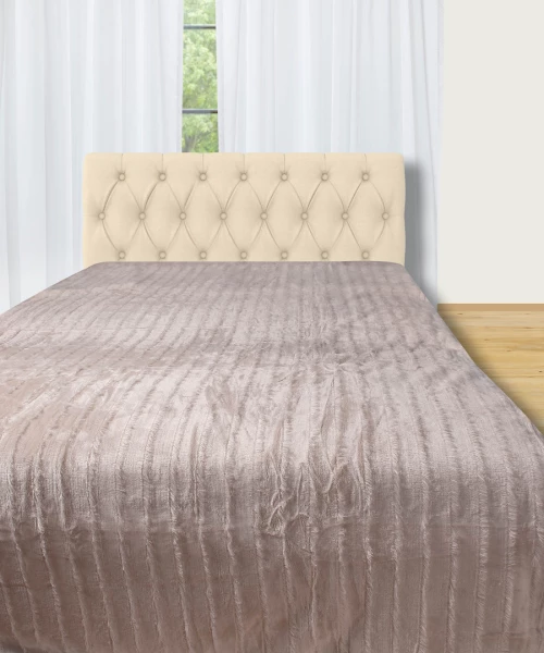 Fleece (220cm x 240cm) χωρίς sherpa Μπέζ