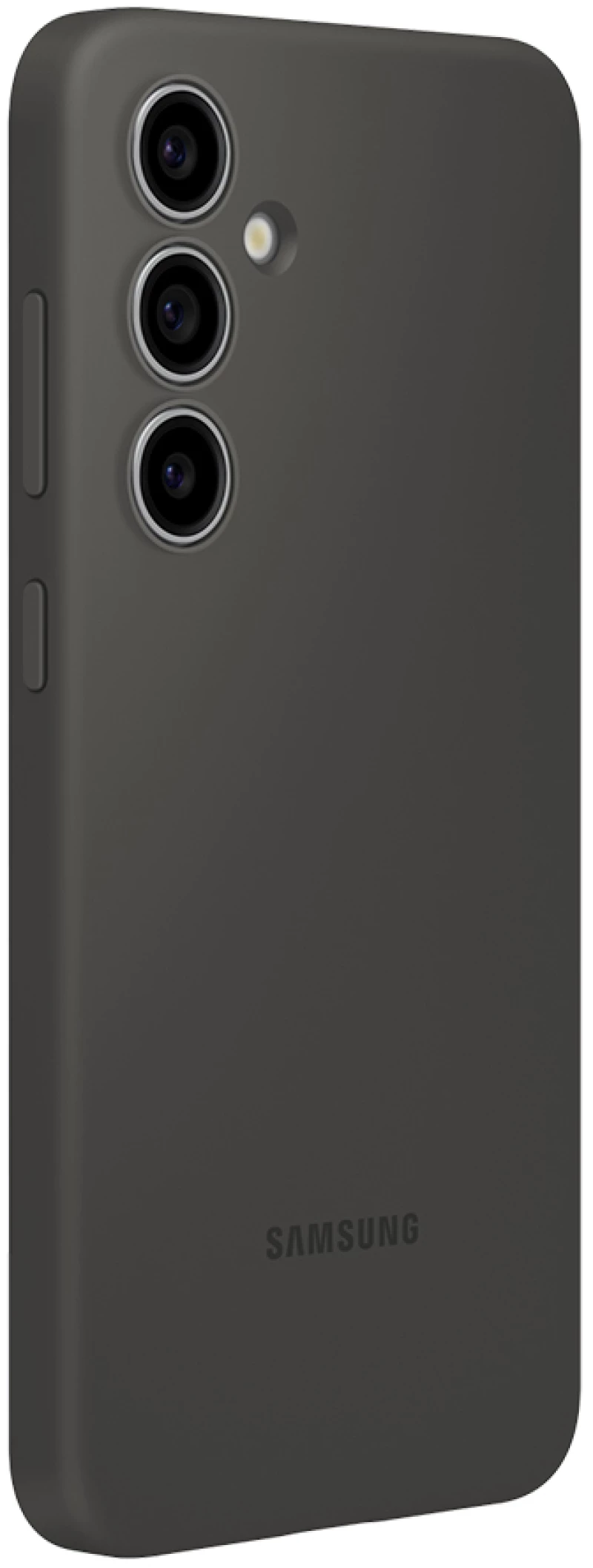 ΘΗΚΗ SAMSUNG S24 FE 5G S721 SILICONE CASE EF-PS721CBEGWW BLACK PACKING OR Μαύρο Σιλικόνη