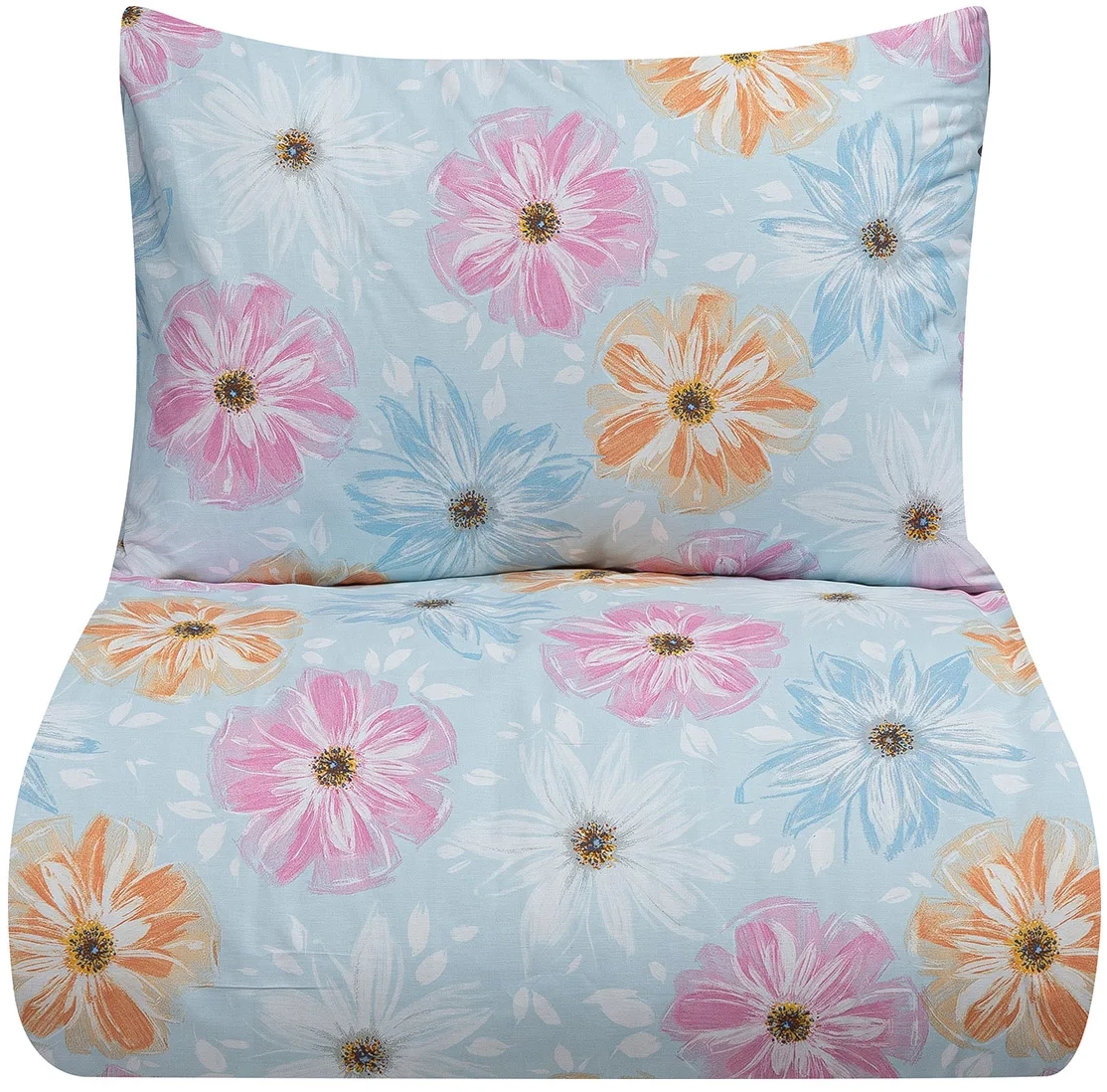 LINO ΣΕΤ ΠΑΠΛΩΜΑΤΟΘΗΚΗ BLUME BLUE 220Χ240